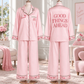 SRIO Women’s Premium Signature Satin Pajama Set NTNA