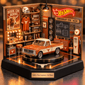 TLH Collectible Car Garage Diorama PNPA