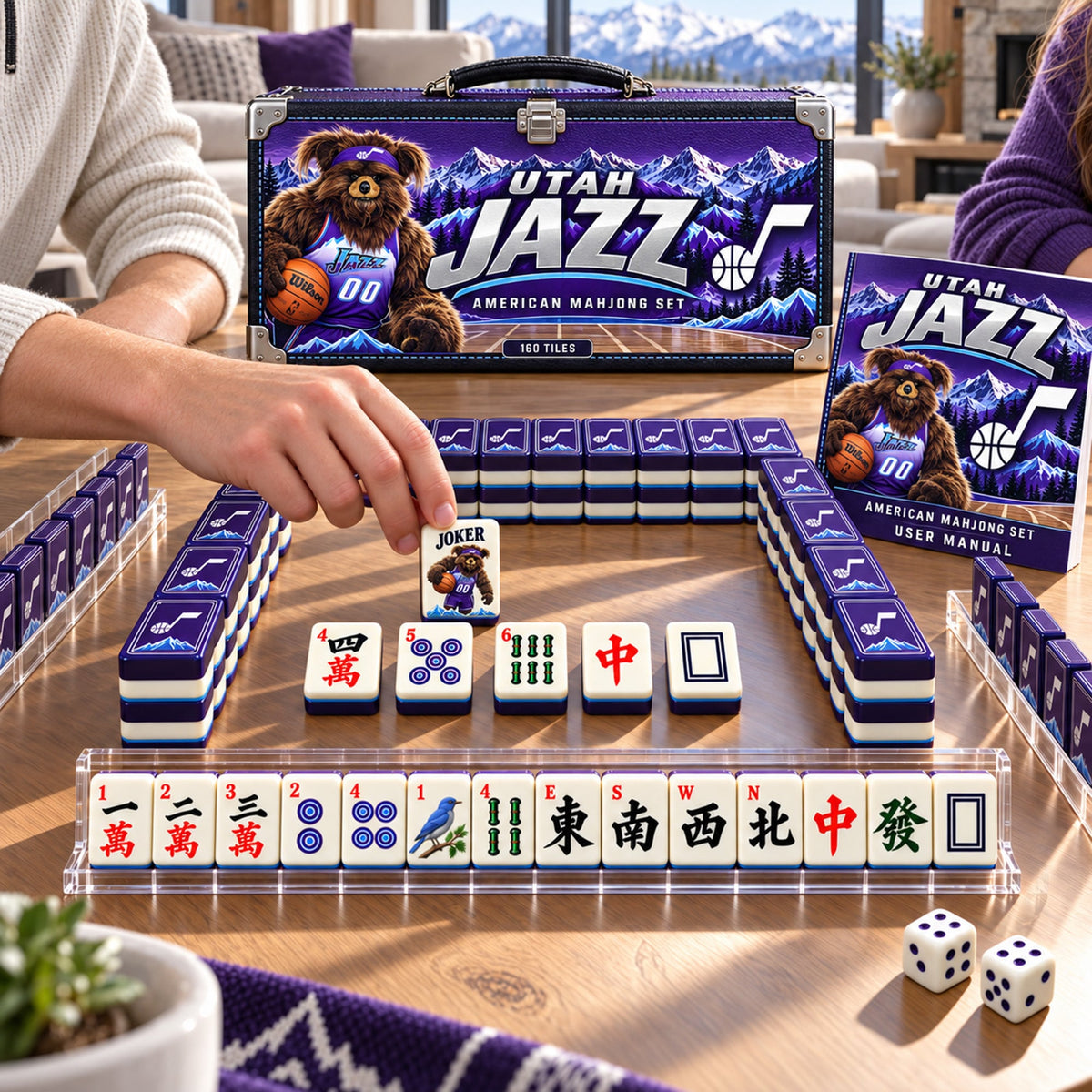 Premium UTJ Mahjong Tiles Set PVNA