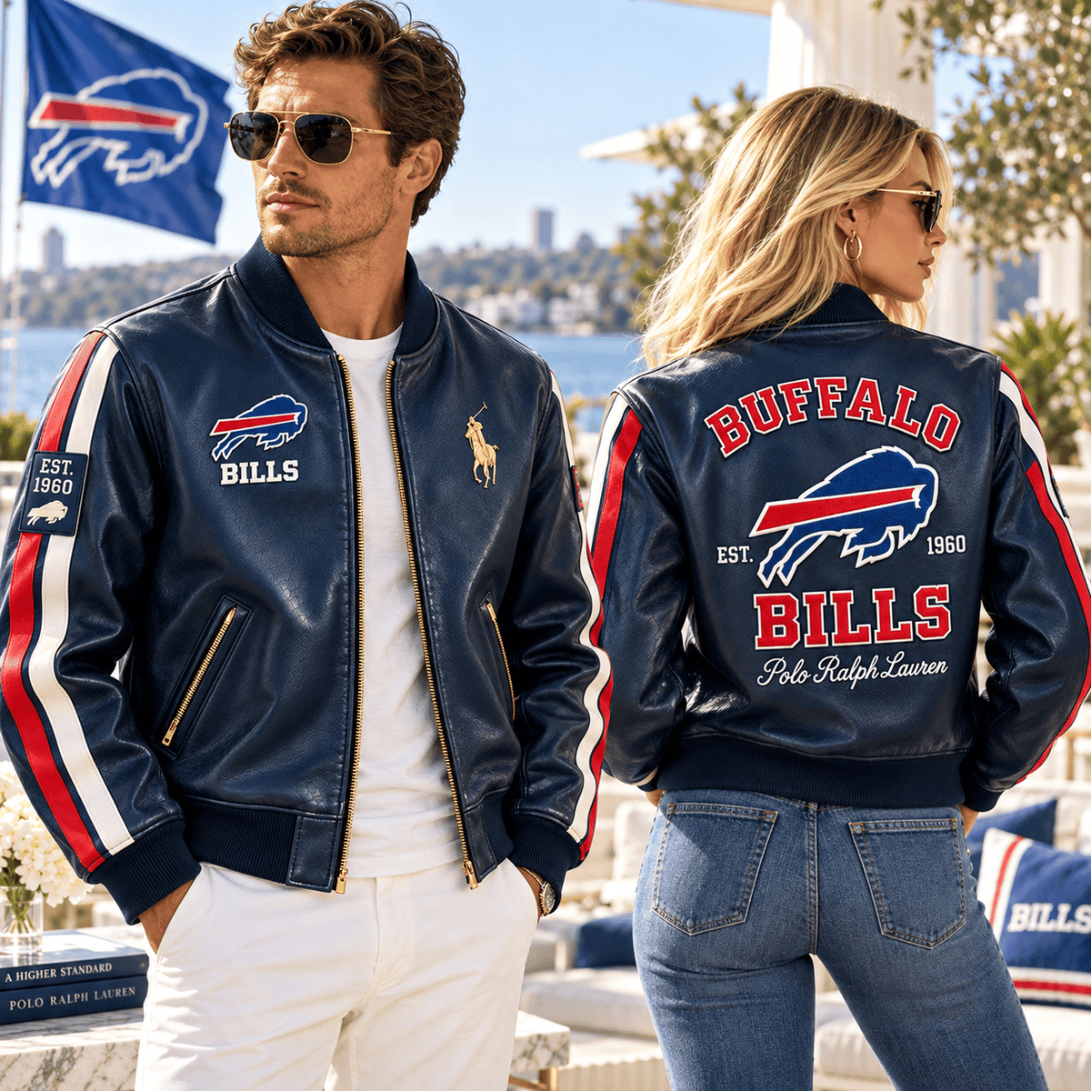 BFBL PREMIUM LEATHER BOMBER JACKET NTNA