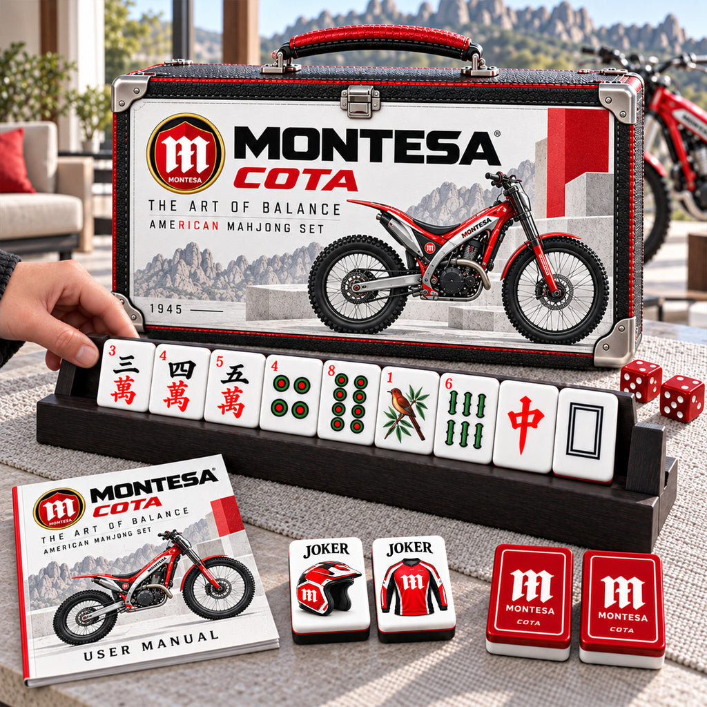 Premium MON Mahjong Tiles Set PVNA